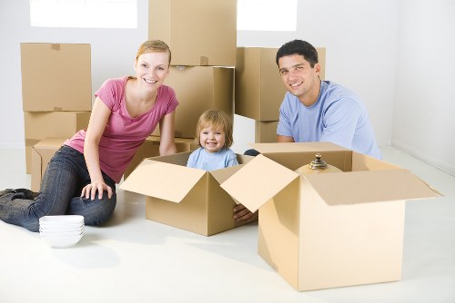 Man and Van Belgravia team preparing a careful residential move in a refined London street