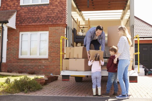 Professional packing service for a Belgravia home move