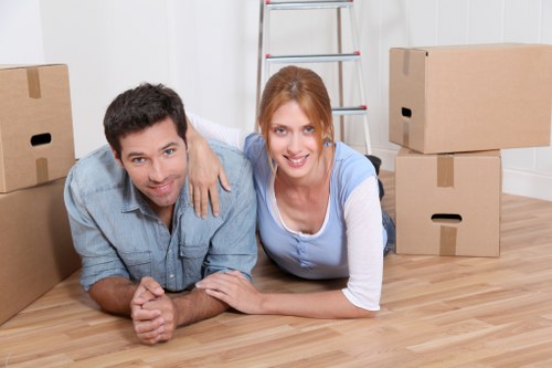 Professional truck hire for moving items in central London Belgravia