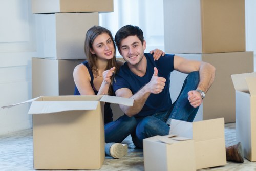 Careful handling of apartment furniture for a Belgravia move